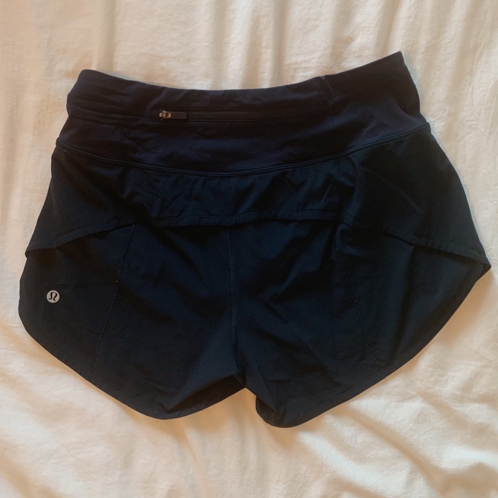 Lululemon Navy Speed Up Short